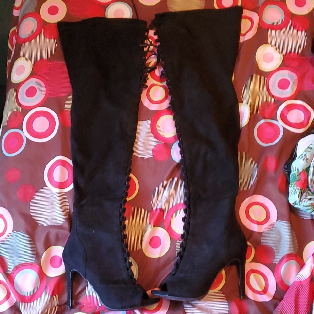 Thigh high boots
